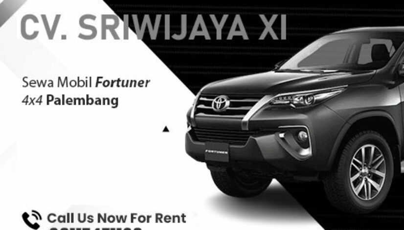 Sewa Mobil Fortuner 4x4 Palembang